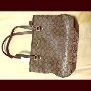 NWT Black Coach Purse!